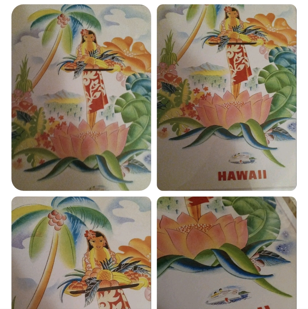 New! 🌺Matson Hawaiian Ad Print/Poster